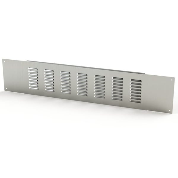 Louver Stand Kit, 12 in. H x 59-3/4 in. W x 1 in. L, 304 Stainless Steel